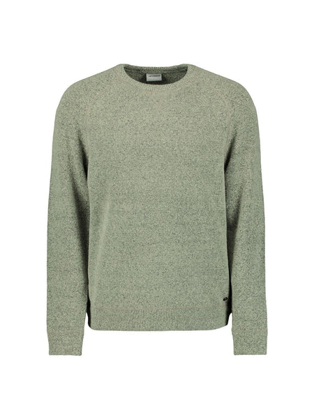 Pullover wool blend light moss