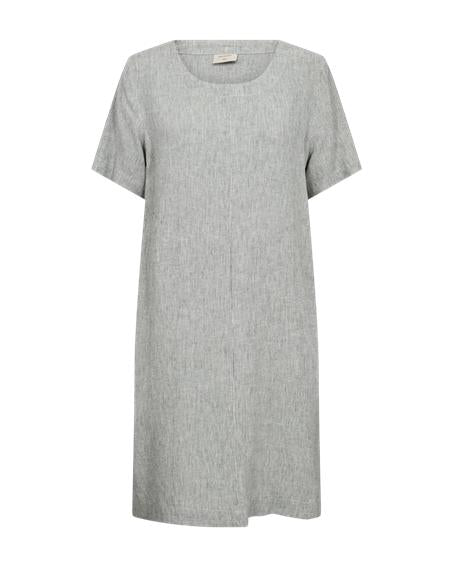 FQlava dress dark forest white
