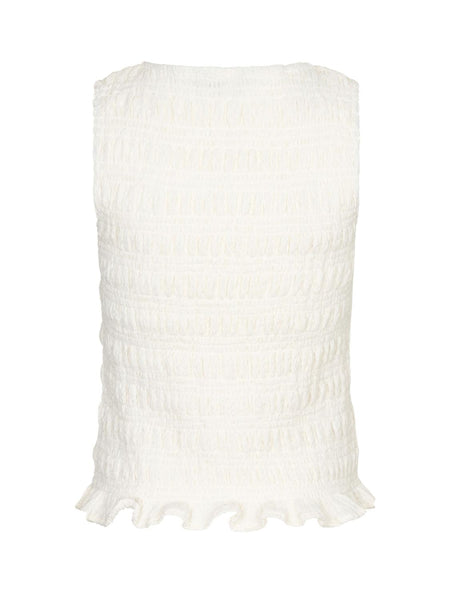 Top diana off-white