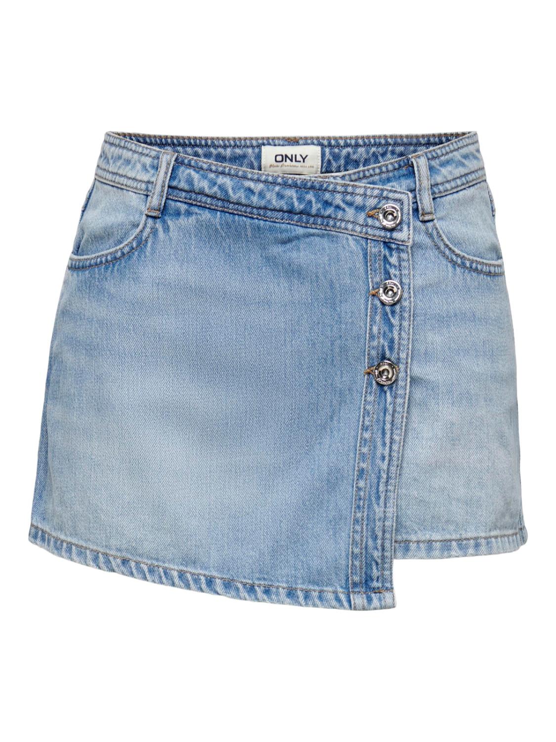 ONLLESLY REG LB DNM SKORT BJ