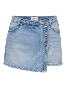 ONLLESLY REG LB DNM SKORT BJ