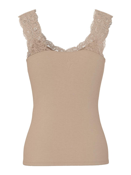 PCBARBERA LACE TOP NOOS