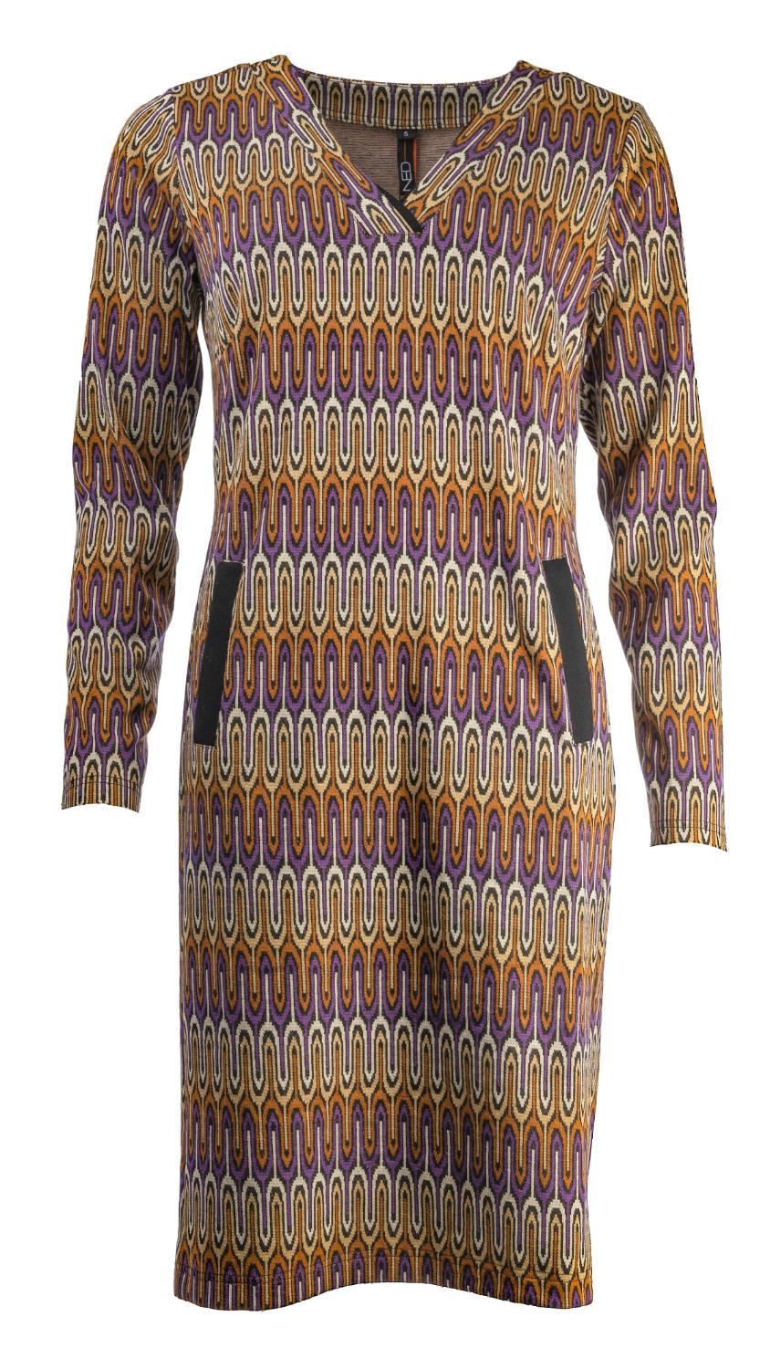 Simo ls retro curl jacquard