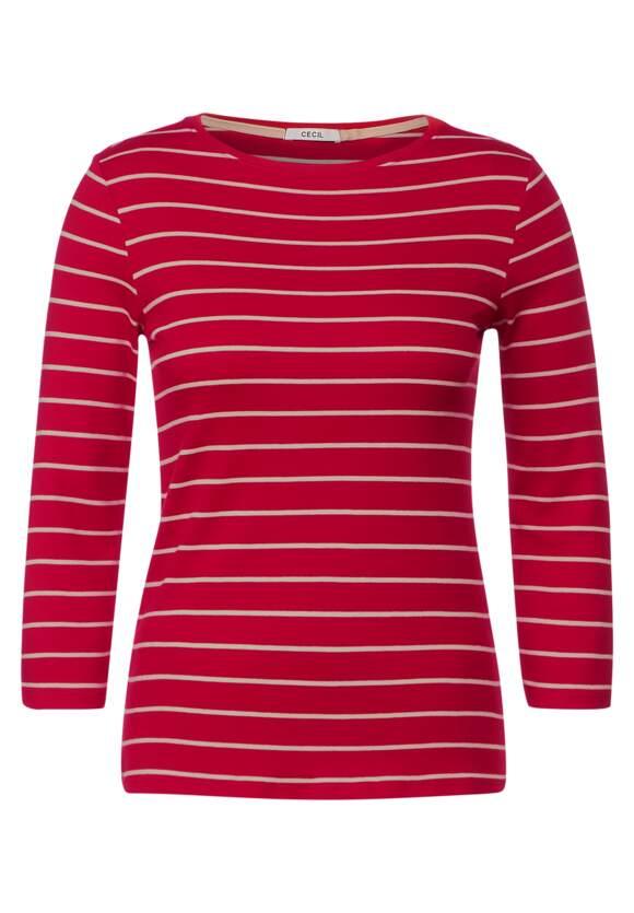 NOS Striped Basic boat Neck