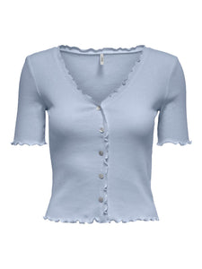 ONLLAILA S/S BUTTON TOP JRS