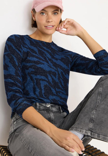 Cosy Melange AOP T-Shirt