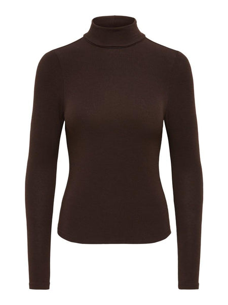 ONLGLAMOUR L/S ROLL-NECK TOP