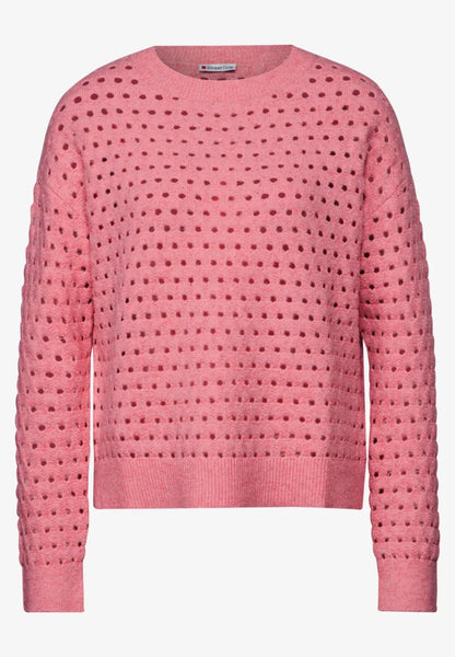 open structure sweater
