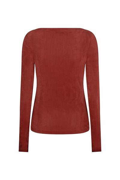 Top Ilen - Draped Neck Basic