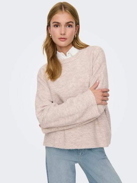 ONLSIMONI L/S O-NECK PULLOVER