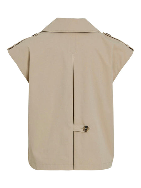 VIEMELIE L/S TRENCH VEST