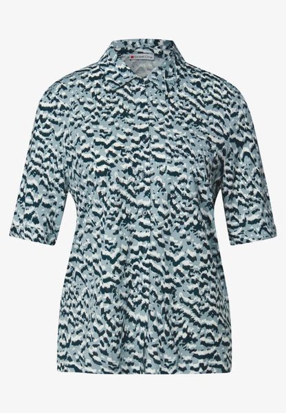 printed blouse shirt w.pocket