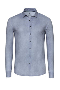 Shirt casual kent grey denim
