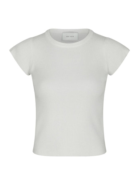 Tirra knit tee off white