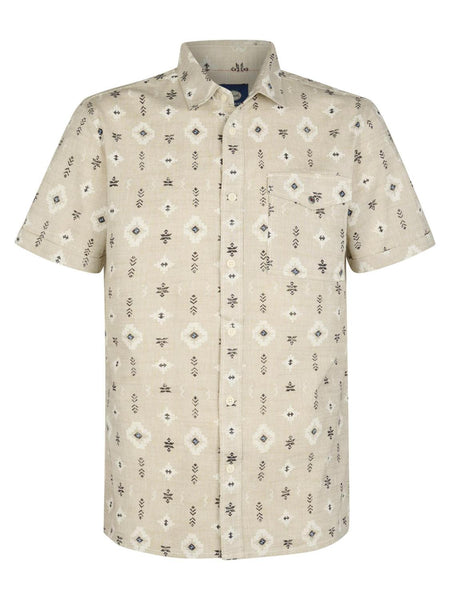 Men Shirt Short Sleeve AOP