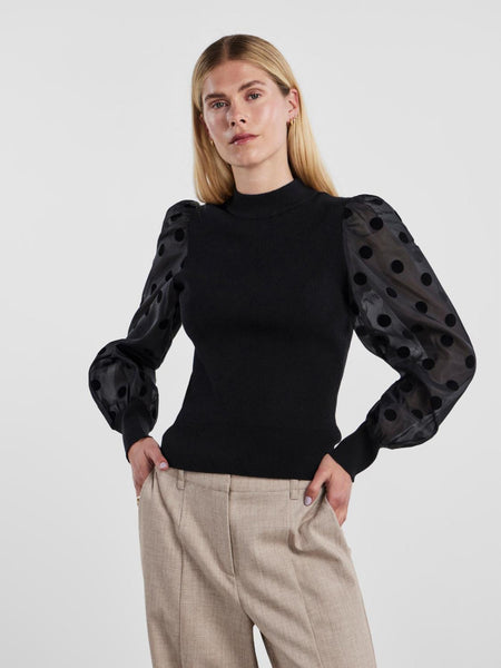 YASDOTME LS KNIT PULLOVER S.