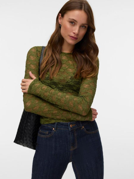 VMBONITA LS O-NECK TOP JRS