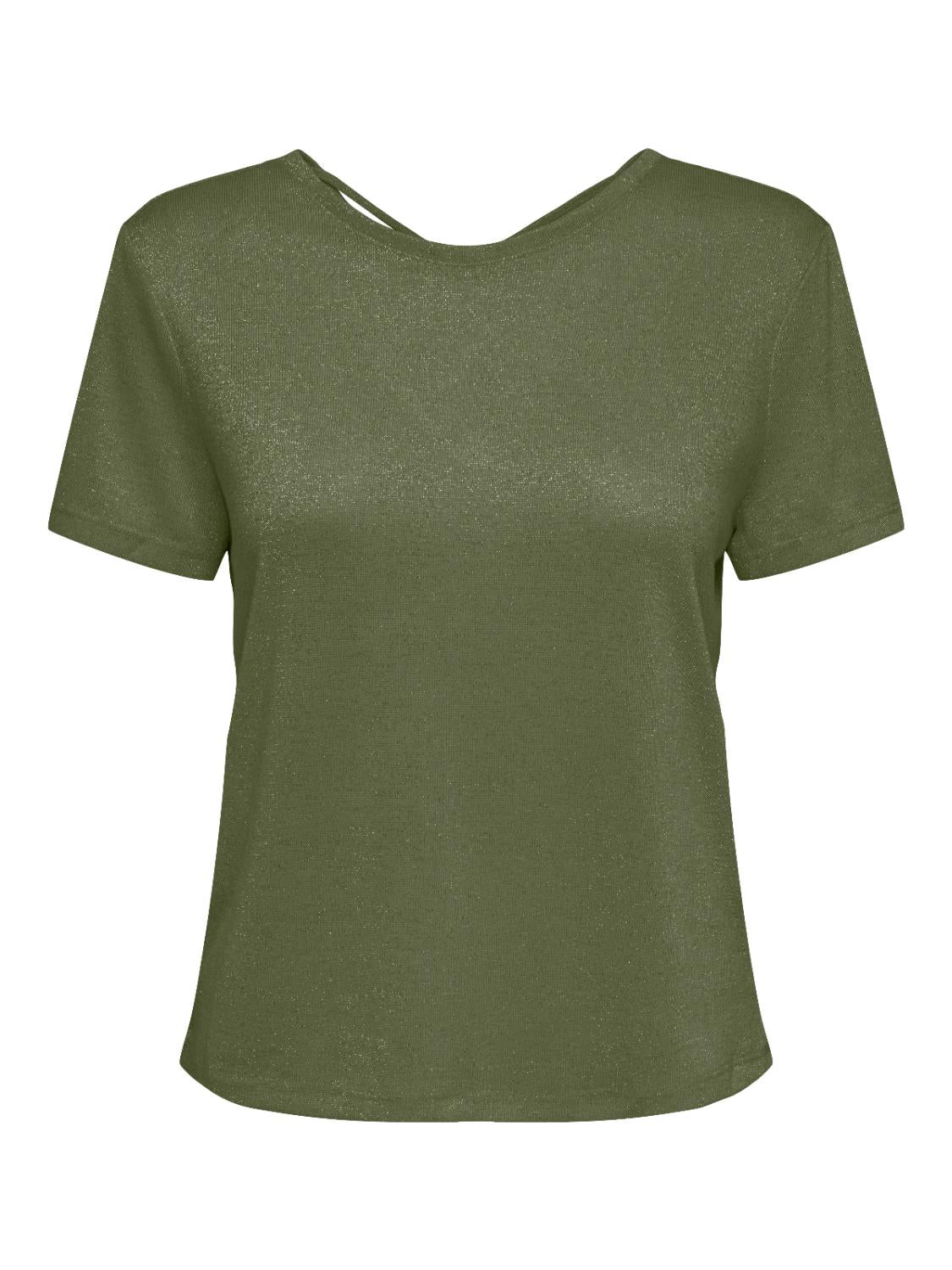 ONLAMBER LIFE S/S GLITTER TOP