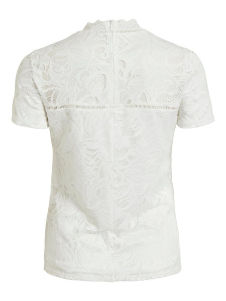 VISTASIA LACE S/S TOP - NOOS