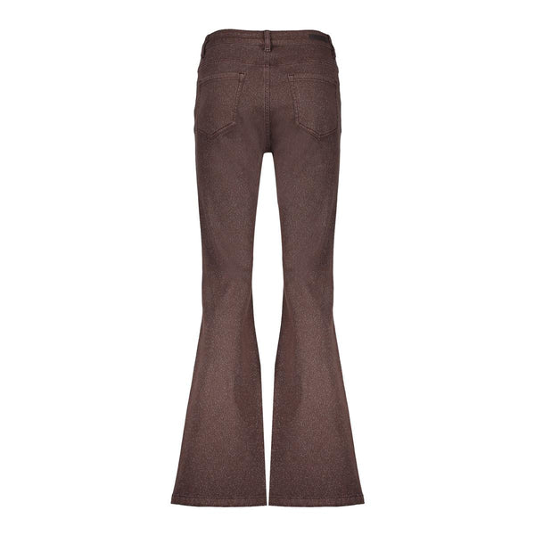 Jeans flair lurex