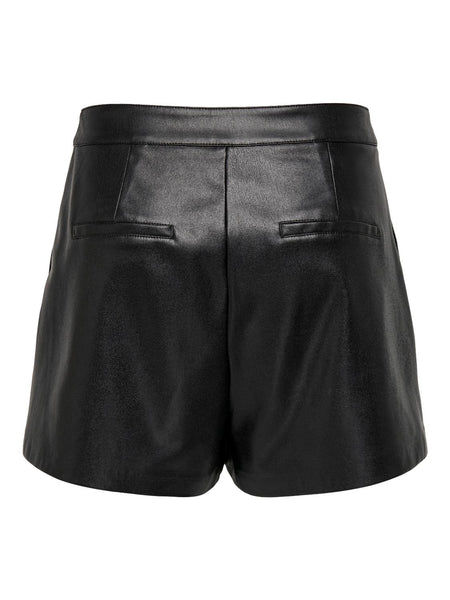 ONLTRICIA FAUX LEATHER SHORTS