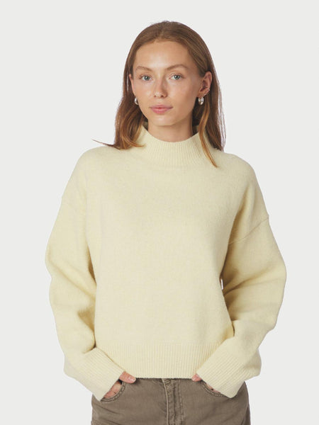 Paulina knit blouse yellow