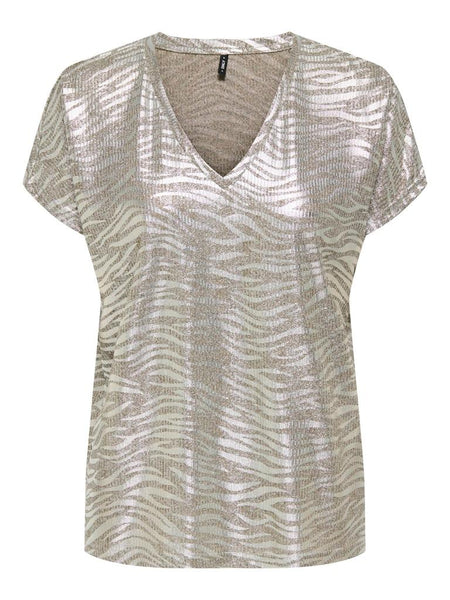 ONLMIRINDA S/S V-NECK TOP PRI