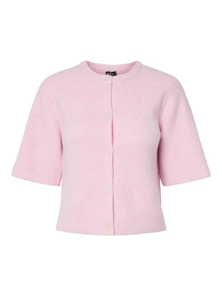 PCSILLY SS O-NECK KNIT CARDIG