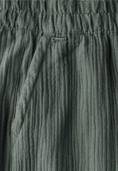 LTD QR musseline_Wide Leg HW