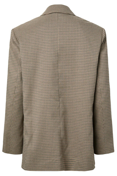 PCKAMIL CHECK SEQUIN BLAZER