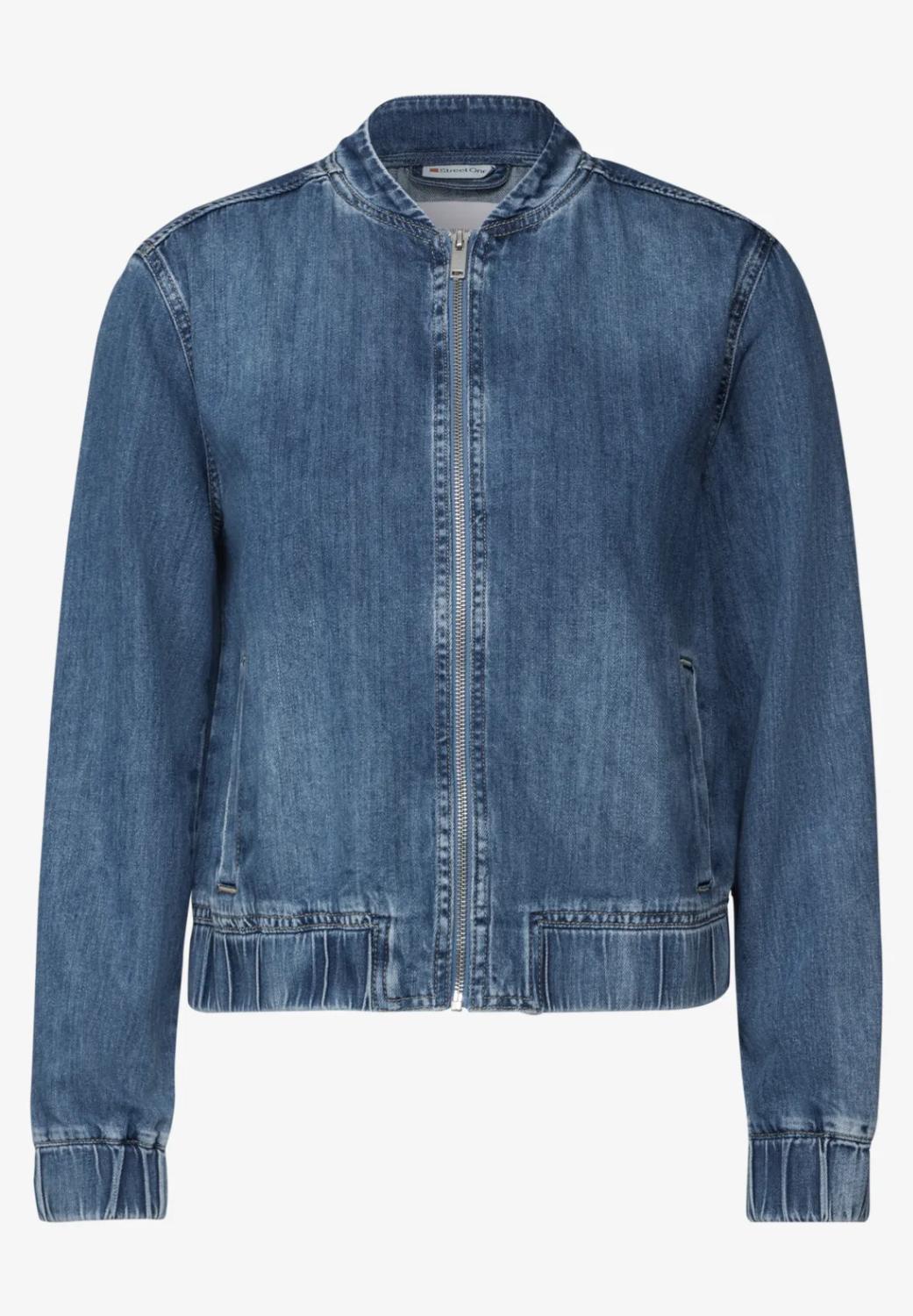 Style Denim-Jacket Bomber. Me