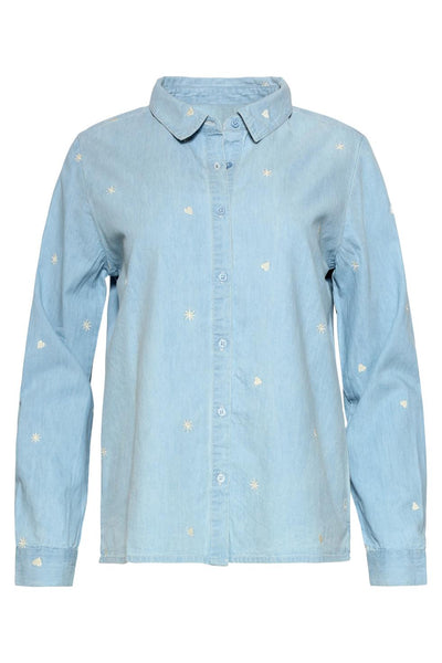 Top 26184 denim-off white