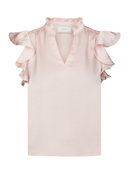 Stella sateen blouse pink
