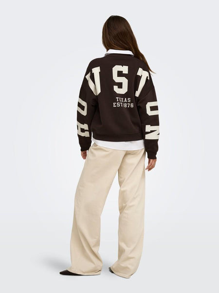 ONLSWEAT L/S BACK/SLEEVE PRIN
