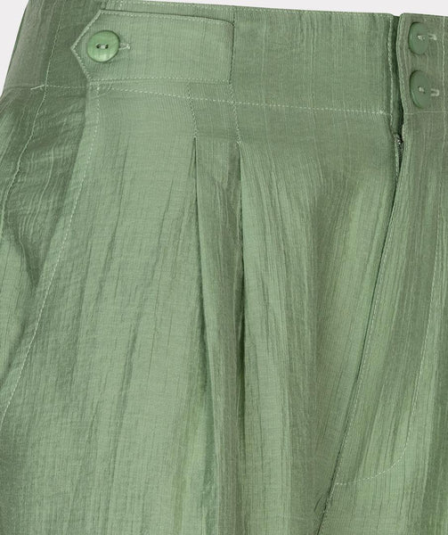 Trousers wide light crinkle