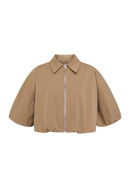 Jacket nelly-ja dark sand