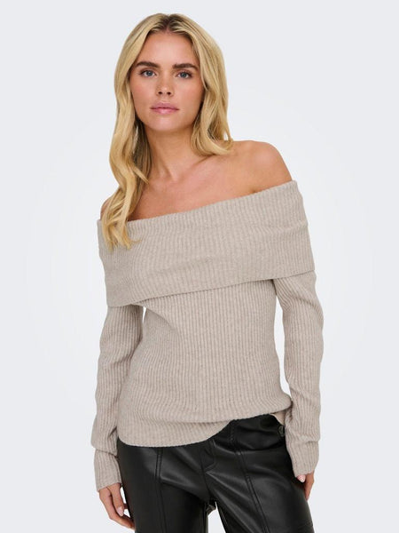 ONLKATIA LS OFF SHOULDER KNT