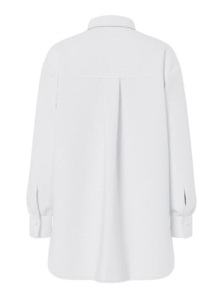 PCMELIA LS LOOSE SHIRT WVN NO