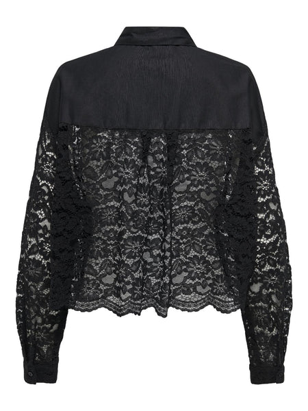 ONLJILLI LACE MIX SHIRT WVN