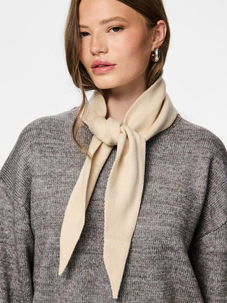 PCKOMMA TRIANGLE SCARF NOOS B
