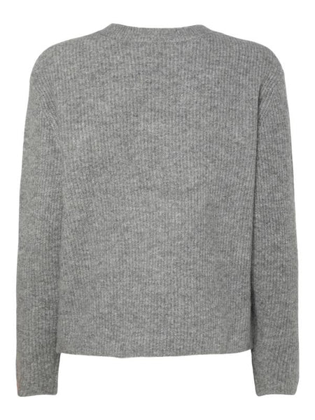 PCSILLY LS REV TIE KNIT NOOS