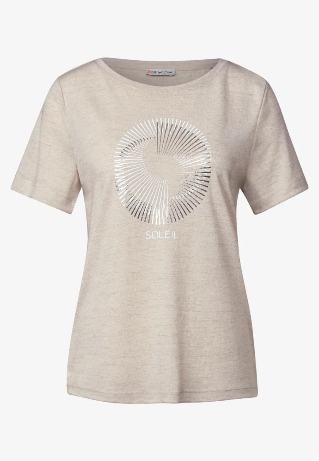 SOL_LTD QR partprint shirt w.