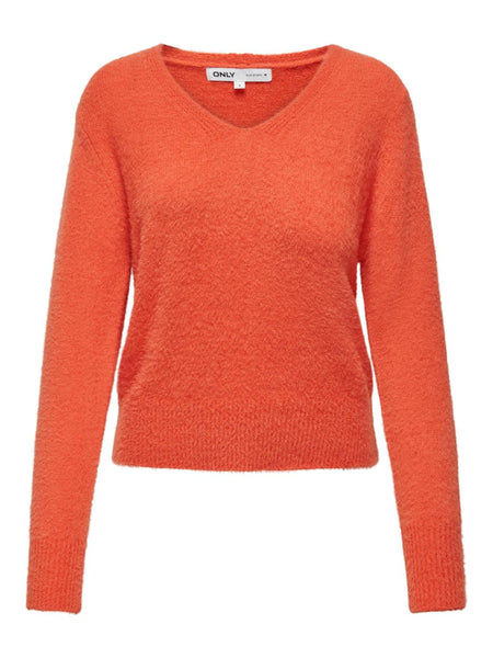 ONLELLA PIUMO LS V-NECK NCA K