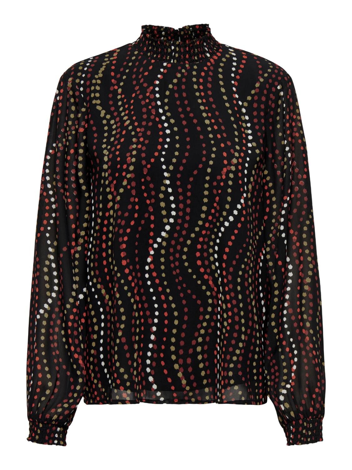 ONLASTENA L/S SMOCK TOP CS PT