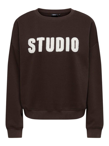 ONLSWEAT LIFE L/S CREW O.SIZE