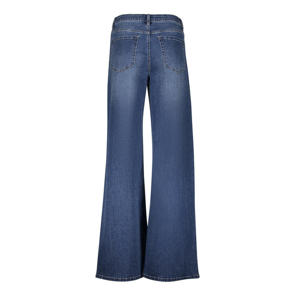 Jeans wide frontseam