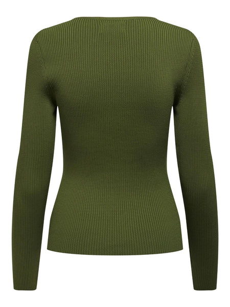 ONLSANDY LS DETAIL V-NECK CC