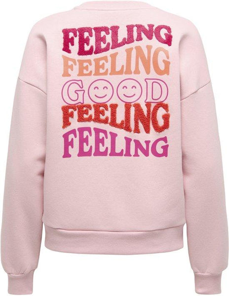 ONLDAZE L/S O-NECK TERRY PRIN