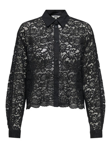 ONLJILLI LACE MIX SHIRT WVN
