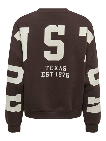 ONLSWEAT L/S BACK/SLEEVE PRIN